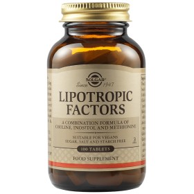 SOLGAR LIPOTROPIC FACTORS TABS 100S