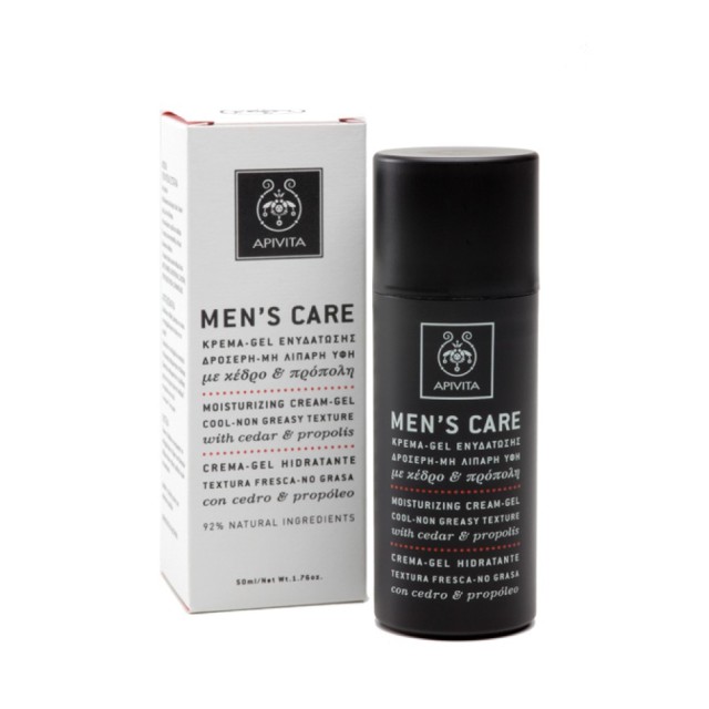 APIVITA MENS CARE ΚΡΕΜΑ - GEL ΕΝΥΔΑΤΩΣΗΣ  50ML