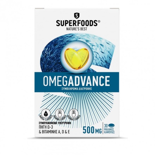 SUPERFOODS OMEGADVANCE  30CAPS