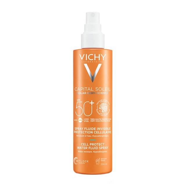 VICHY ΑΝΤΗΛΙΑΚΟ CAPITAL SOLEIL CELL PROTECT SPRAY SPF50+ 200ML